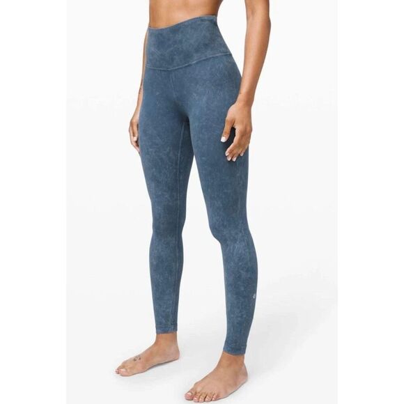 Lululemon Pants - Lululemon Morning Light High-Rise Tight Washed Code Blue Women's 6 - W5BWUS